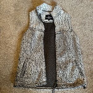 Boxercraft Gray Sherpa Fleece Vest